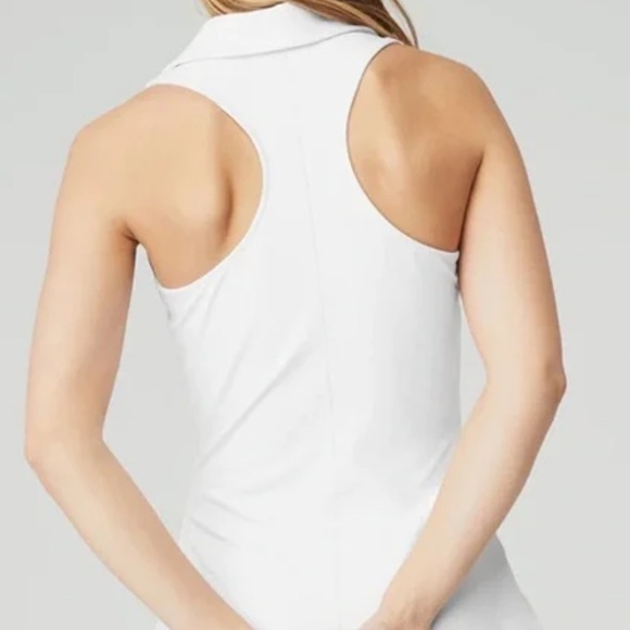 Alo Yoga Charmed Tennis Dress in white, size: S in EUC. - Picture 6 of 14